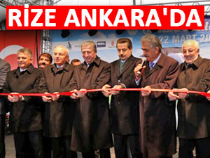 ANKARA'DA 6. RİZE GÜNLERİ BAŞLADI