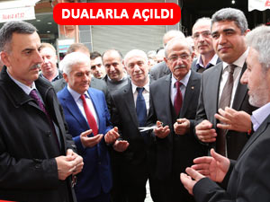 PAZAR'DA YENİ İŞ YERİNE DUALI AÇILIŞ