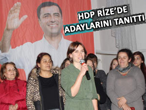 HDP Rize'de adaylarını halay çekerek tanıttı!