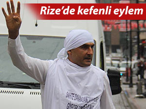 AK Parti Rize İl Başkanlığı önünde böyle bağırdı