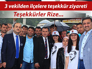 AK Parti’den ilçelerde teşekkür ziyareti