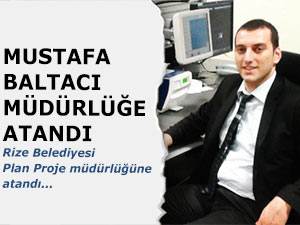 Mustafa Baltacı, Plan Proje Müdürlüğüne getirildi