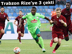 Rizespor, Trabzonspor'a dostluk maçında mağlup oldu!