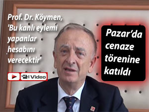 Prof. Dr. Köymen, 'Bu kanlı eylemi yapanlar hesabını verecektir'