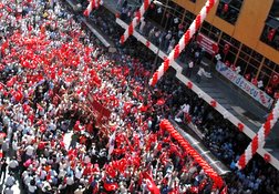 Anafartalar'da SEZER protestosu