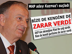 Köymen: 'Rize'de MHP adayı AKP için çalıştı!'