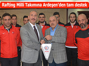 Rafting Milli Takımına Ardeşen'den tam destek