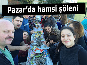 Pazarlı öğrenciler TEOG'a hamsi yiyerek hazırlanıyor