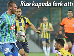 RİZESPOR KUPADA FARKLI GİDİYOR