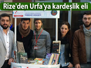 Rize'den Urfa'ya kardeşlik eli