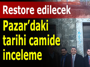 Tarihi Pazar Hasköy Camii restore edilecek