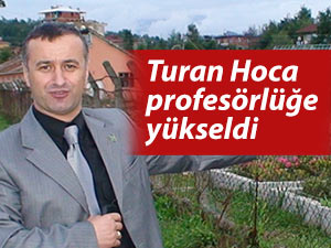 Pazar MYO kurucu Müdürü Turan Yüksek profesör oldu