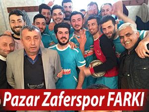 Pazar Zaferspor FARKINI göstermeye başladı!