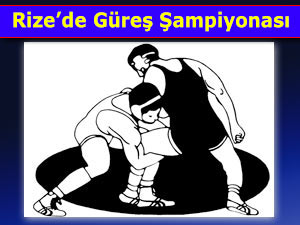 Rize’de Gençler Grekoromen Güreş Türkiye Şampiyonası