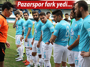 Pazarspor Konya'da umutları tüketti