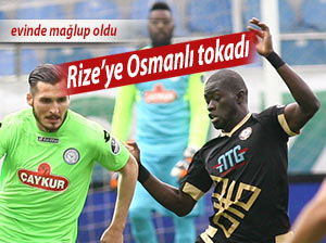 Rize'ye evinde Osmanlı tokadı!