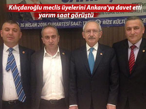 Kılıçdaroğlu meclis üyelerini Ankara'ya davet etti