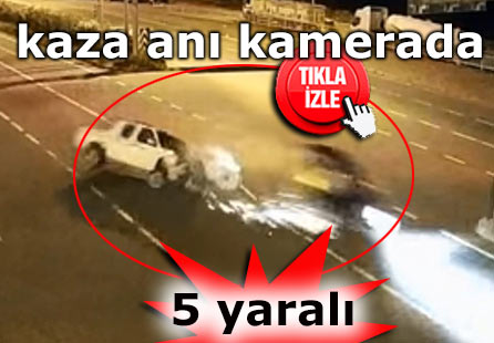 FINDIKLI'DA FECİ KAZA 5 YARALI