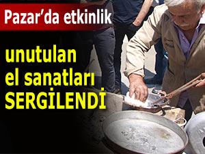 PAZAR'DA ANLAMLI SERGİ