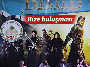 Rize, Diriliş Ertuğrul oyuncularını ağırladı