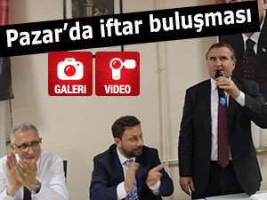 AK Parti teşkilatı, Pazar'daki iftarda buluştu