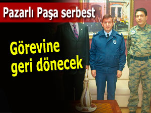 Pazarlı tuğgeneral görevine geri dönüyor