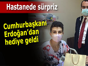 Cumhurbaşkanı Erdoğan’dan lösemi hastası Adem’e jest