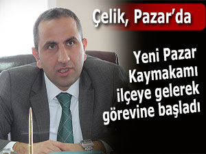 Yeni Pazar Kaymakamı Cevat Çelik görevine başladı