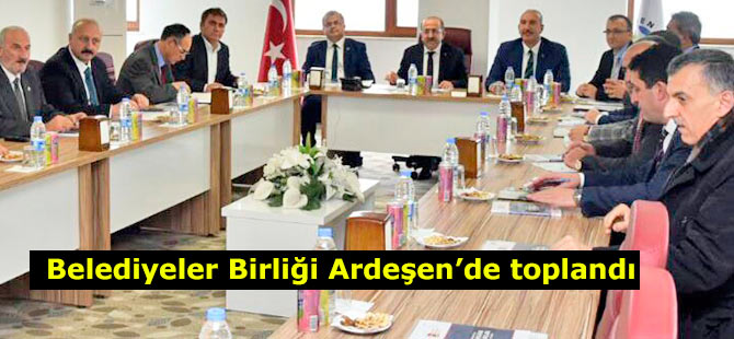 DKBB Encümen Toplantısı Rize’de gerçekleştirildi