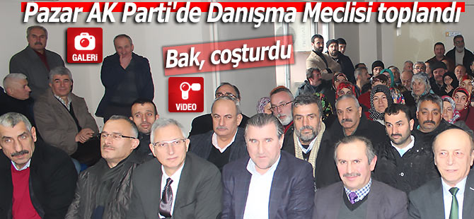 Pazar AK Parti'de Danışma Meclisi toplandı
