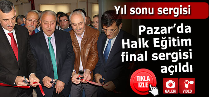 Pazar Halk Eğitim'den muhteşem final