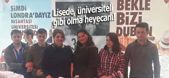 Rize'deki fuarın ilgi odağı Nişantaşı Üniversitesi oldu