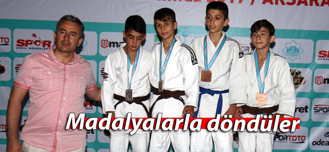 Yıldızlar Judo Şampiyonası'ndan Rizeli sporcular madalya ile döndü
