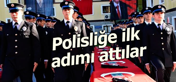 Rize Polis Meslek Eğitim Merkezi'nde mezuniyet töreni