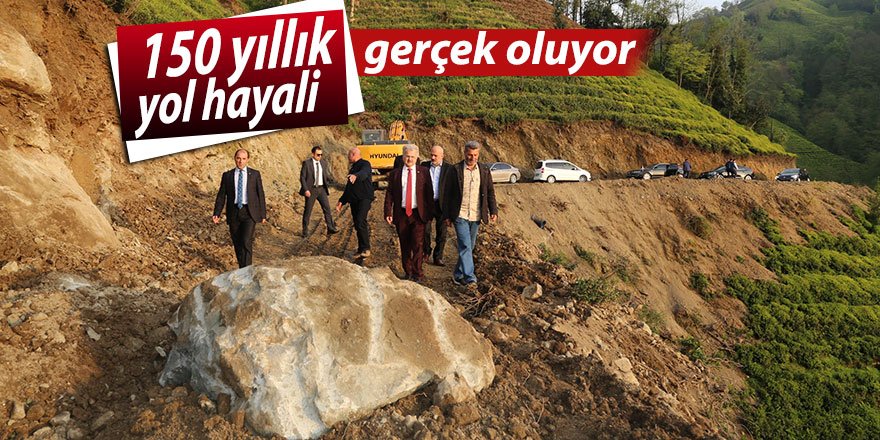 150 yıllık yol hayalinde mutlu son