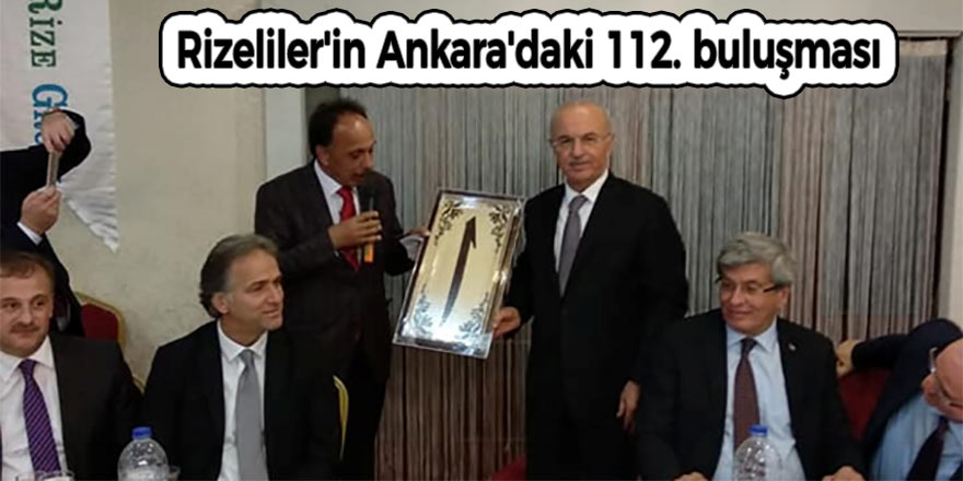 Rizeliler'in Ankara'daki 112. buluşması