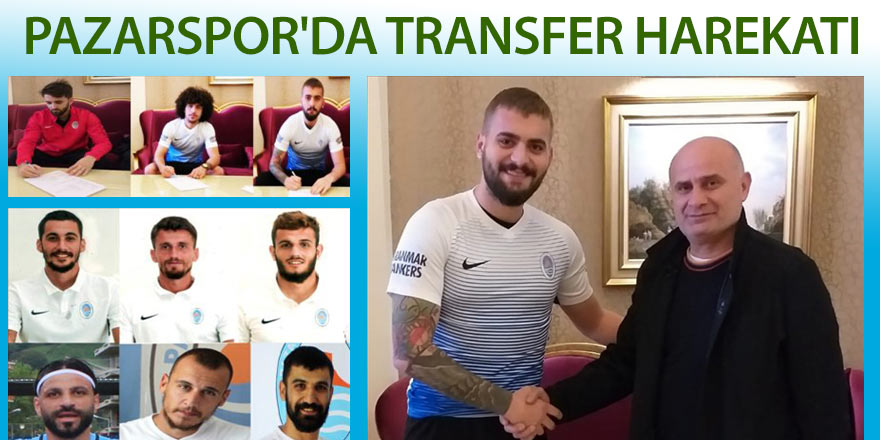 Pazarspor'da transfer harekatı: 7 oyuncuyu gitti 3 futbolcu alındı