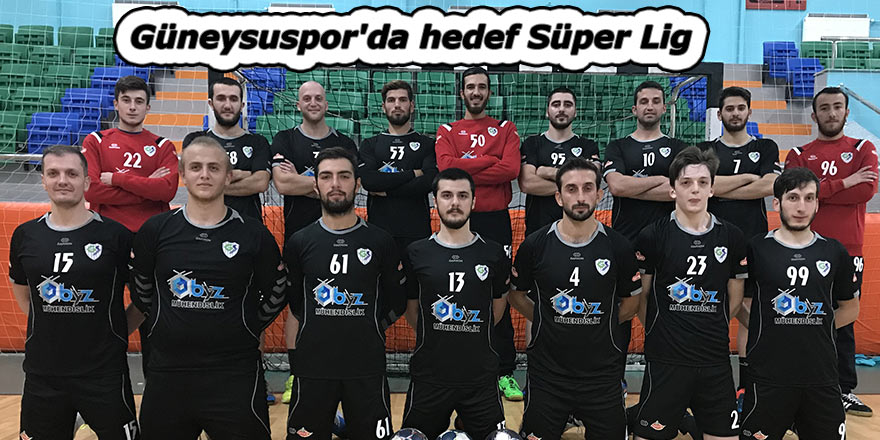 Güneysuspor'da hedef Süper Lig