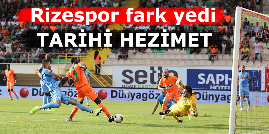 Rizespor fark yedi