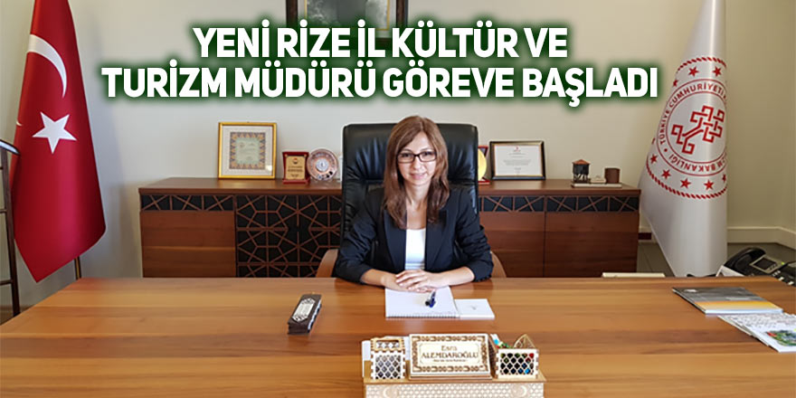 İl Kültür ve Turizm Müdürü Esra Alemdaroğlu göreve başladı