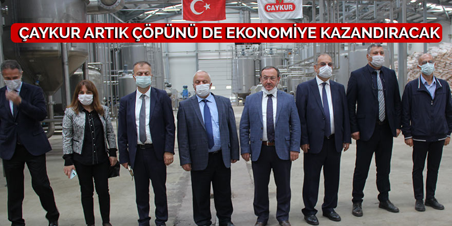 ÇAYKUR artık çöpünü de ekonomiye kazandıracak