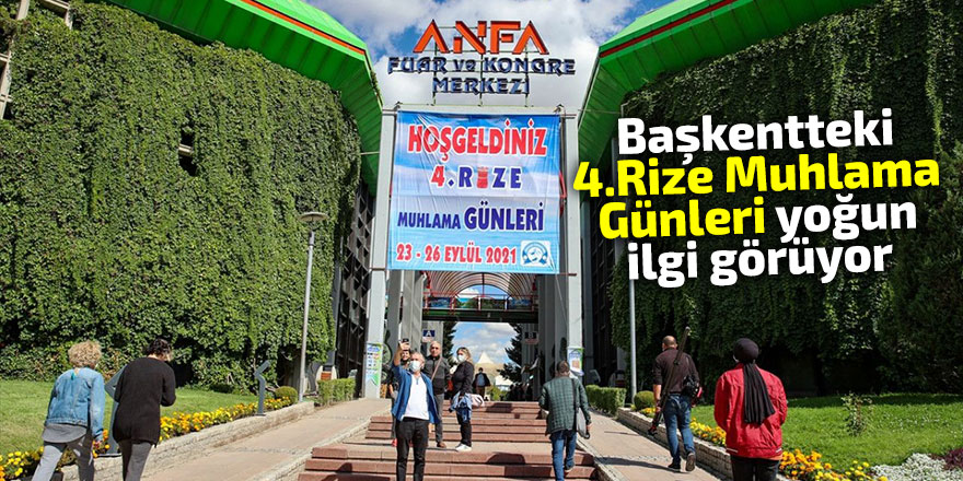 Başkentteki "4. Rize Muhlama Günleri" yoğun ilgi görüyor