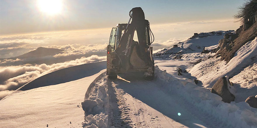 Kapanan yayla yolu ulaşıma açıldı