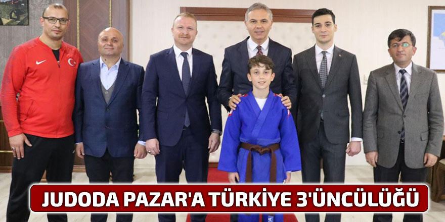 JUDODA PAZAR'A TÜRKİYE 3'ÜNCÜLÜĞÜ