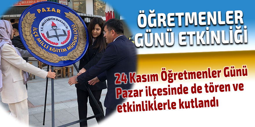 ÖĞRETMENLER GÜNÜ ETKİNLİĞİ