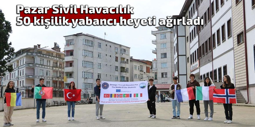 Pazar Sivil Havacılık, 50 kişilik yabancı heyeti ağırladı