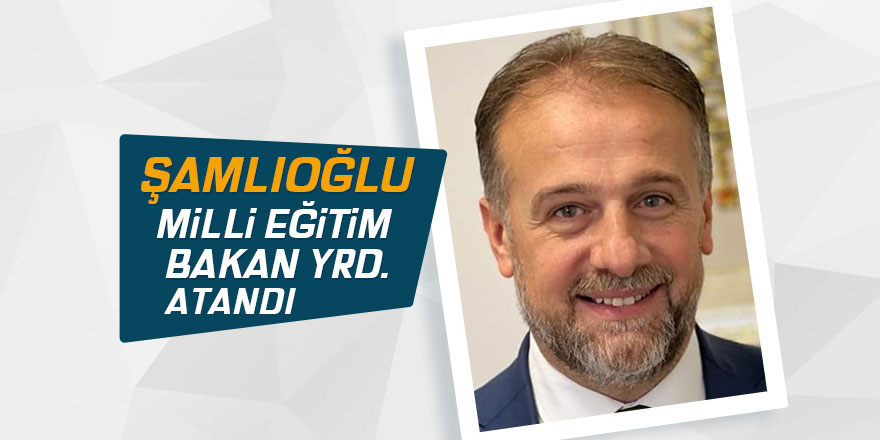 Şamlıoğlu, bakan yardımcısı oldu