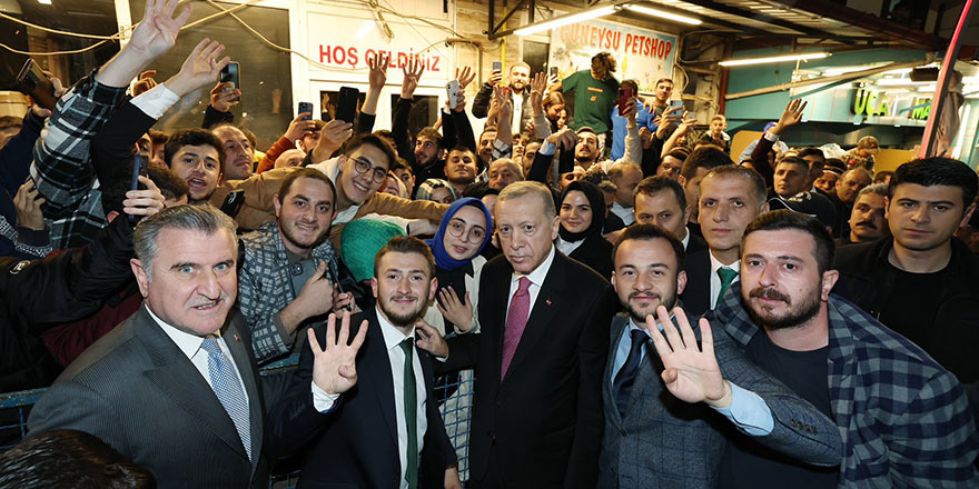 Cumhurbaşkanı Erdoğan Rize'de