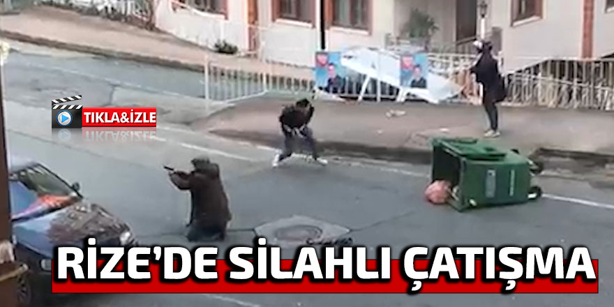 Rize’de iki grup arasında silahlı ve bıçaklı kavga: 3 yaralı