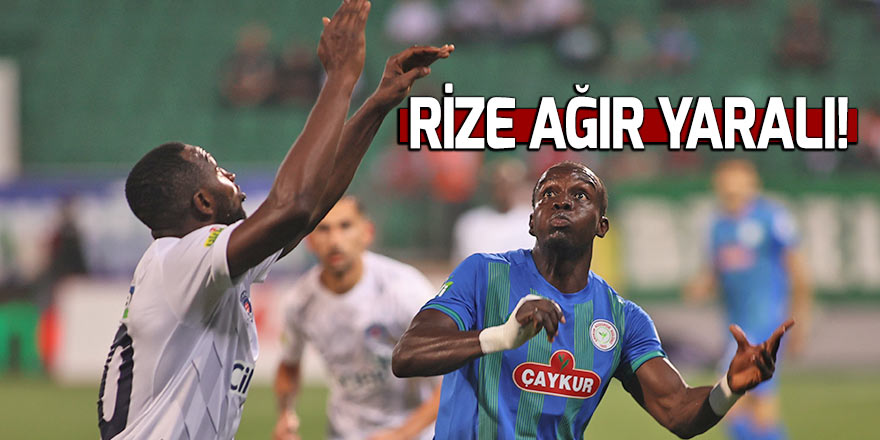 Rize ağır yaralı